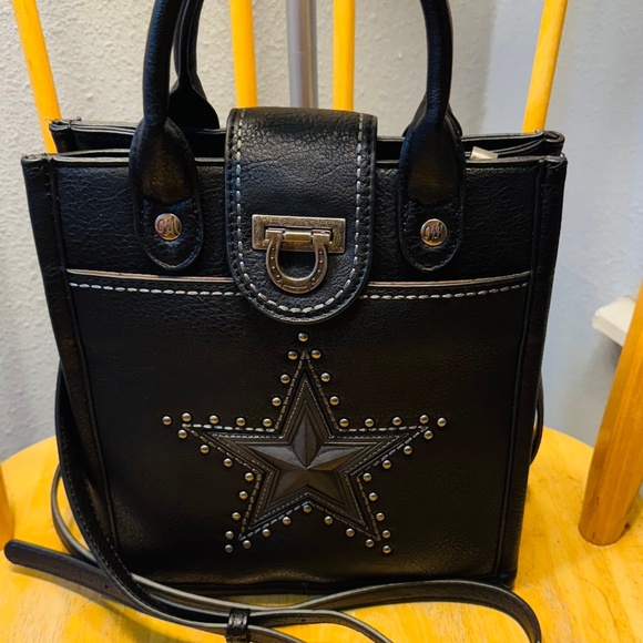 Montana West Longhorn Star Crossbody Puse - Picture 1 of 6